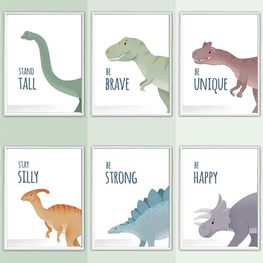 (Sets of 6) Learn Behavior & Emotions from Adorable Dinosaurs