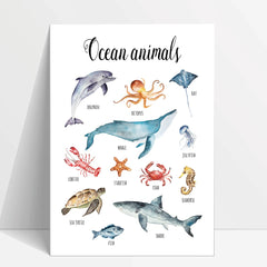 Marine Life on Fingertips